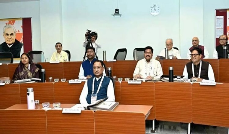 CM विष्णुदेव साय और मंत्रिमंडल का चिंतन शिविर 2.0 शुरू