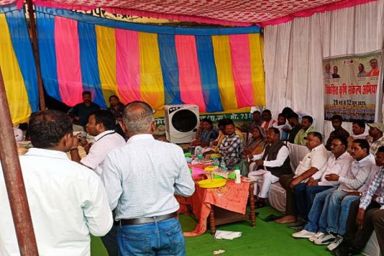 मंत्री नेताम ने कृषकों को उन्नत तकनीक अपनाने प्रेरित किया