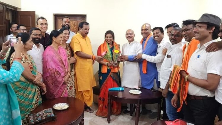 रिसाली नगर निगम में कांग्रेस को बड़ा झटका: पार्षद डॉ. सीमा साहू भाजपा में शामिल