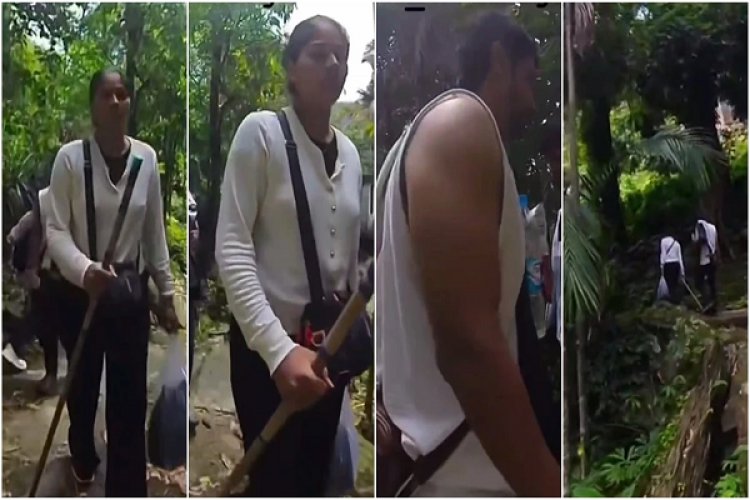 शिलांग में टूरिस्ट के कैमरे में रिकॉर्ड हुआ राजा और सोनम रघुवंशी का आखिरी वीडियो, उसने लिखा Recorded Accidentally