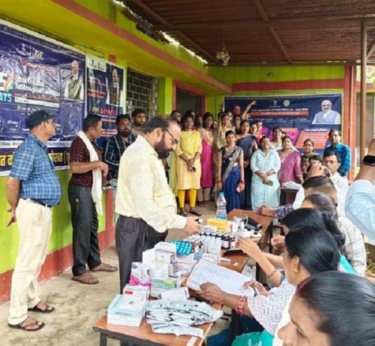 गोढ़ी कलस्टर में आयोजित शिविर में 39 ग्रामीणों को मिला राशन कार्ड