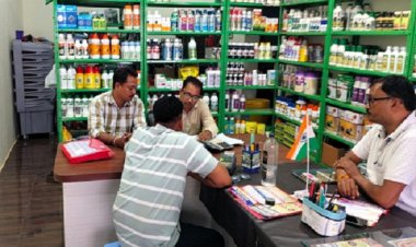 4 केन्द्रों में उर्वरक बिक्री पर प्रतिबंध