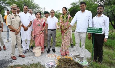 11वीं बटालियन पुटपुरा में 23 हेक्टेयर क्षेत्र में 25,300 पौधे लगाए गए