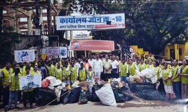 अमलीडीह जोन-10 में वर्ल्ड मिशन सोसाइटी चर्च ऑफ गॉड का स्वच्छता अभियान