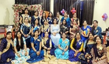 रेल्वे लेडीज क्लब ने सावन महोत्सव मनाया,, सावन क्वीन को मिला ताज