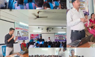 स्कूलों में साइबर अपराध प्रशिक्षण सत्र का आयोजन