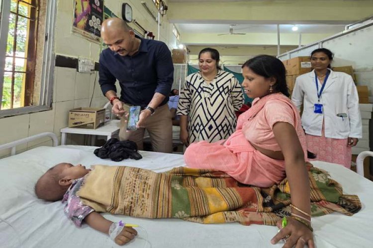 नवापारा यूसीएचसी में बच्चे को दी गई कीमोथेरेपी