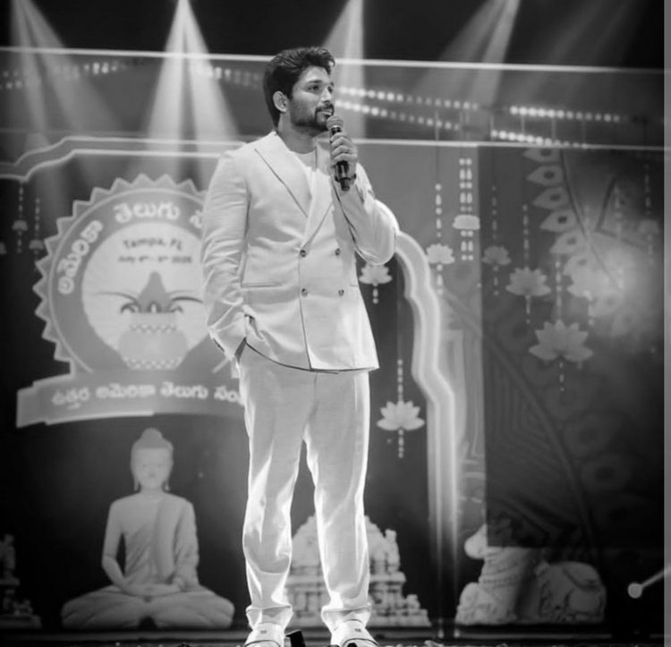 NATS 2025 में अल्लू अर्जुन का जलवा, दुनिया ने महसूस किया तेलुगु गौरव