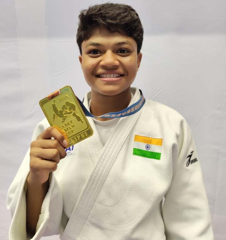 कोण्डागांव की रंजीता ने एशियन कैडेट जूडो चैंपियनशिप में जीता गोल्ड