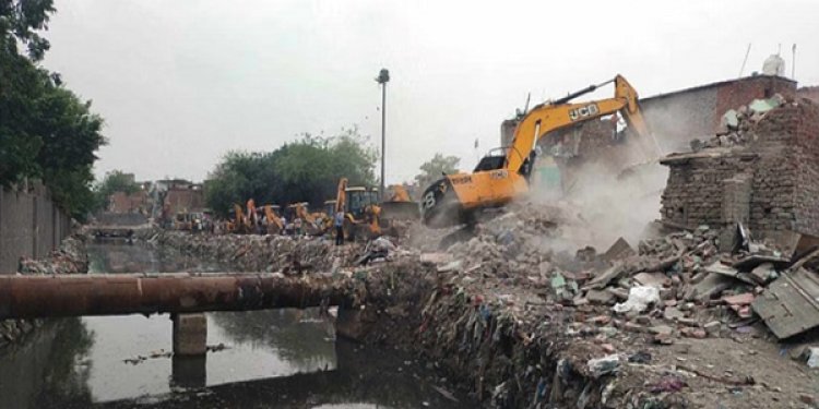 जलभराव से मुक्त होगी दिल्ली: 60 दिन में तैमूर नगर नाले की बदलेगी सूरत