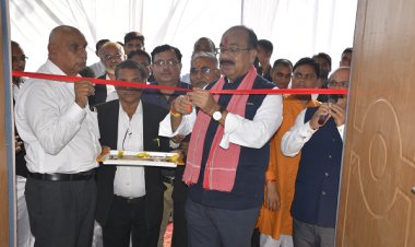 उपमुख्यमंत्री  अरुण साव ने व्यवहार न्यायालय लोरमी के भवन के नवीनीकरण का किया लोकार्पण