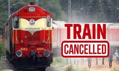 रेलवे विकास कार्य के चलते कई ट्रेनें रद्द, मार्ग परिवर्तित — यात्रियों के लिए अलर्ट