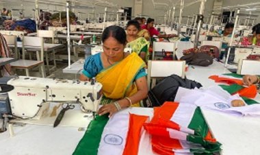 हर घर तिरंगा अभियान : बिहान की दीदियां देश सेवा में जुटीं, डेढ़ लाख तिरंगा बनाने का मिला ऑर्डर