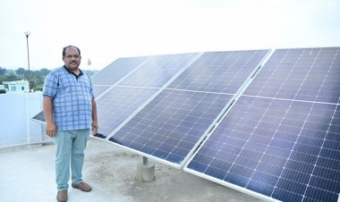 प्रधानमंत्री सूर्यघर-मुफ्त बिजली योजना से सुनीत लाल का बिजली बिल हुआ शून्य