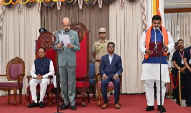 राज्यपाल श्री डेका ने दिलाई तीन मंत्रियों को शपथ