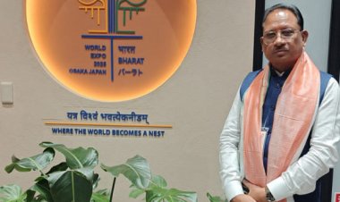 मुख्यमंत्री श्री विष्णु देव साय पहुँचे छत्तीसगढ़ पैवेलियन : वर्ल्ड एक्सपो 2025 में दिखी प्रदेश की संस्कृति और समृद्धि की अद्भुत झलक