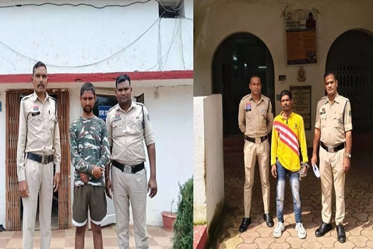 रायपुर में गांजा सेवन पर पांच थानों की संयुक्त कार्रवाई, पांच आरोपी गिरफ्तार