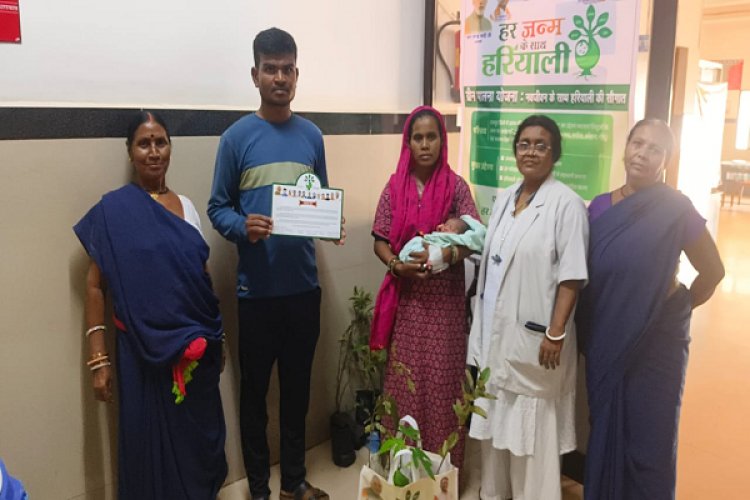 ग्रीन पालना अभियान: हरियाली के साथ नए जीवन की शुरुआत