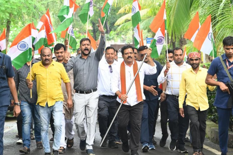 हर घर तिरंगा अभियान में शामिल हुए उपमुख्यमंत्री श्री विजय शर्मा