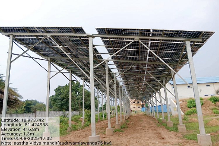 दंतेवाड़ा में सौर ऊर्जा की नई रोशनी: 