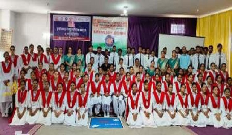 कला, संस्कृति एवं परंपराओं का छात्रों ने किया प्रदर्शन