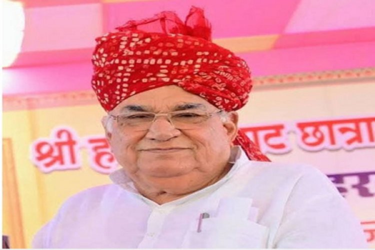 बाड़मेर-जैसलमेर के पूर्व सांसद कर्नल सोनाराम चौधरी का निधन