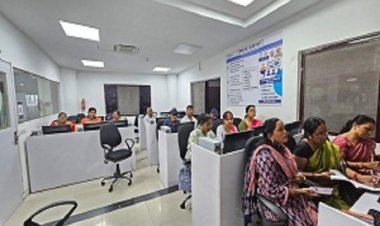 कर्मचारियों को मिल रहा डिजिटल दक्षता का प्रशिक्षण