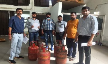व्यावसायिक प्रतिष्ठानों में घरेलू गैस सिलेंडर का उपयोग...