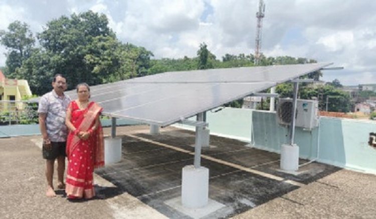 पीएम सूर्यघर योजना से आत्मनिर्भर बनीं श्रीमती सोनकुंवर