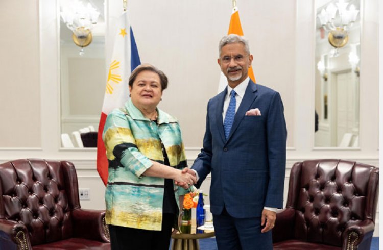 विदेश मंत्री जयशंकर ने अमेरिका में फिलीपींस के विदेश सचिव से की मुलाकात