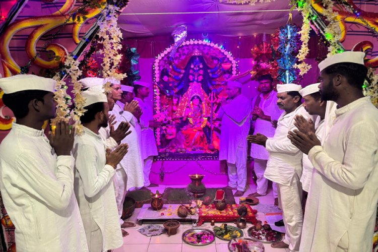 रायपुर : माँ दुर्गा की भक्ति से गूंजा केन्द्रीय जेल रायपुर, 802 बंदियों ने रखा व्रत