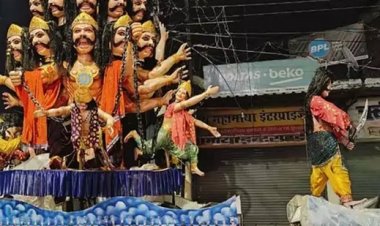 दुर्गोत्सव झांकियों का भव्य विसर्जन
