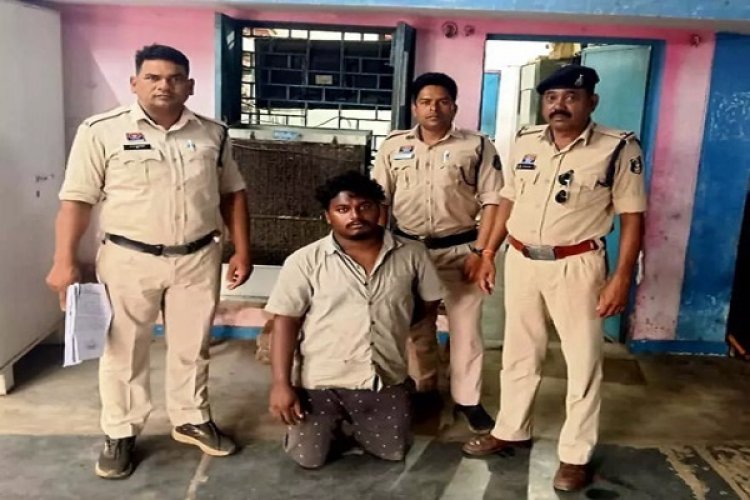 फरार गांजा तस्कर सुलेमान लकड़ा गिरफ्तार