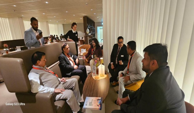 रायपुर : जर्मनी में विश्व की सबसे बड़े खाद्य प्रदर्शनी में उद्योग मंत्री श्री लखन लाल देवांगन ने छत्तीसगढ़ का किया प्रतिनिधित्व