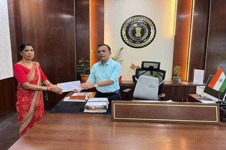 रायपुर : संवेदना से संबल तक श्रीमती धर्मीन नायक को अनुकंपा नियुक्ति, शासन की संवेदनशील पहल