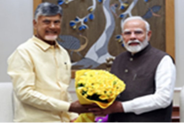 चंद्रबाबू नायडू के मुख्यमंत्री के रूप में 15 साल पूरे, पीएम मोदी ने दी बधाई