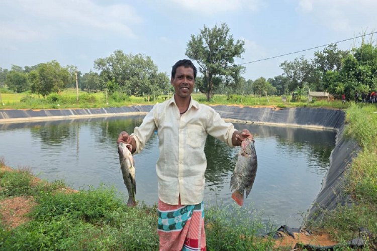 रायपुर : ग्रामीण अंचलों में मत्स्य पालन से आजीविका एवं आत्मनिर्भरता के खुल रहे नए अवसर