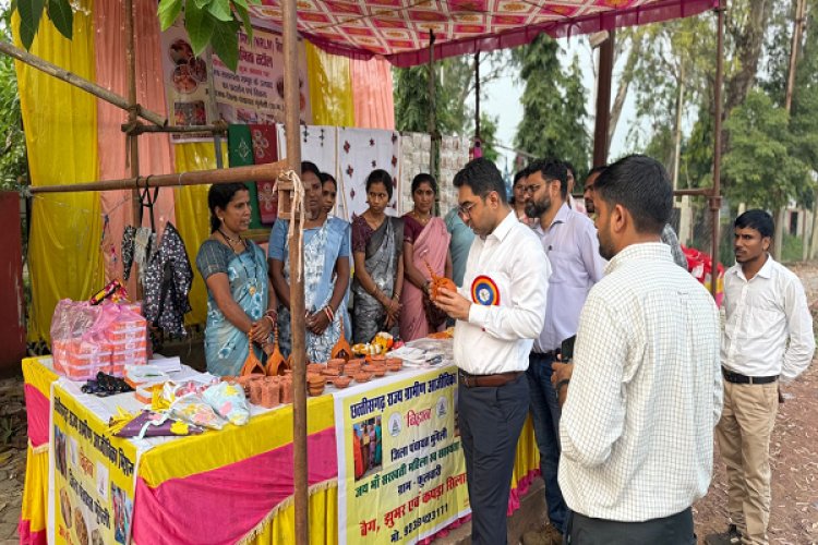 रायपुर : दीवाली पर ‘महिला उद्यमिता स्टॉल’ में झलकी बिहान की चमक