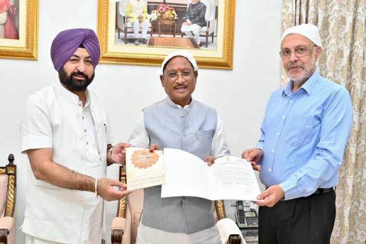 मुख्यमंत्री साय से पंजाब के मंत्रियों ने की मुलाकात