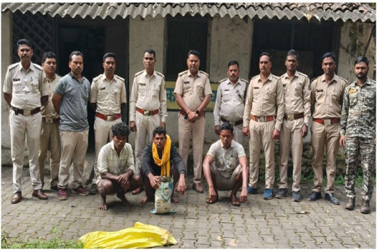 रायपुर : वन विभाग की तत्परता से पकड़े गए तीन आरोपी