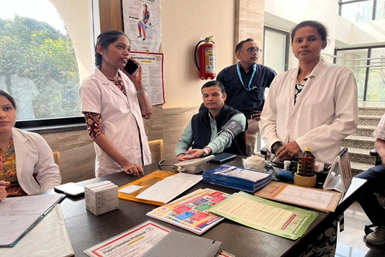 विश्व मधुमेह दिवस पर विशेष : राज्य स्तरीय समीक्षा बैठक के दौरान विभाग के अधिकारीयों/ कर्मचारियों की की गई एन सी डी स्क्रीनिंग