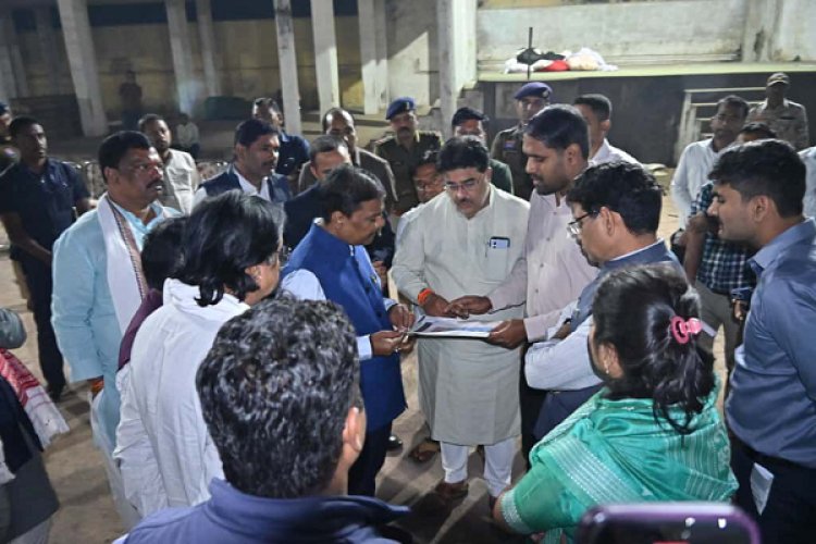 रायपुर : केंद्रीय कृषि मंत्री के प्रस्तावित कार्यक्रम की तैयारियों का वन मंत्री ने किया अवलोकन