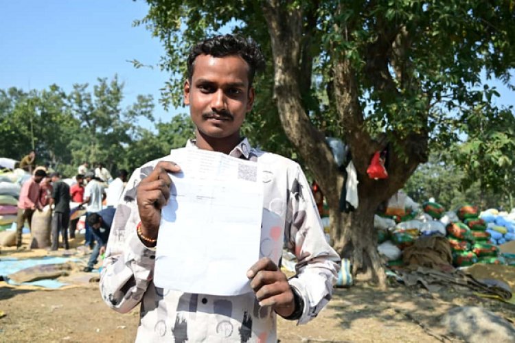 रायपुर : धान का सही दाम मिलने पर खुशहाल हुए किसान