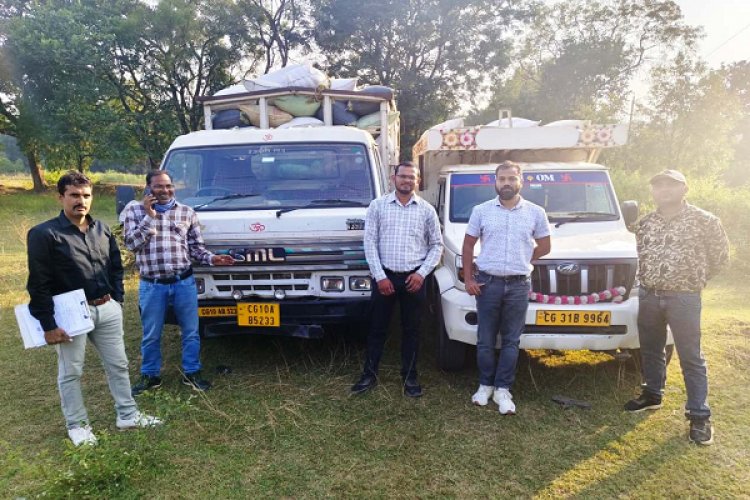 रायपुर : गौरेला-पेण्ड्रा-मरवाही जिले में 183 बोरी धान जब्त