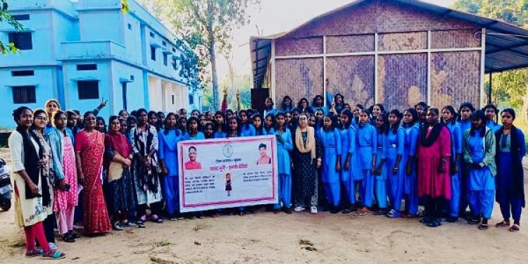 रायपुर : 'मायद नुनी' कार्यक्रम : दूरस्थ वनांचल क्षेत्रों में किशोरी बालिकाओं के सशक्तिकरण की मजबूत पहल, सुकमा में सफल आयोजन