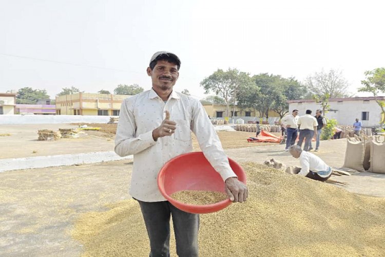 रायपुर : धान खरीदी में तेज़, पारदर्शी और तकनीक आधारित प्रक्रिया से किसानों में उत्साह