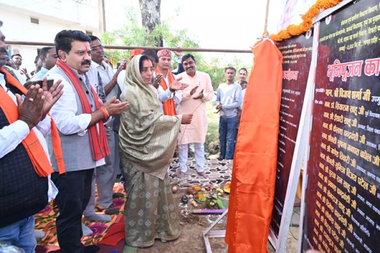 रायपुर : मुख्यमंत्री ग्राम गौरव पथ योजना से ग्रामीण अधोसंरचना हो रही सुदृढ़– उपमुख्यमंत्री श्री विजय शर्मा