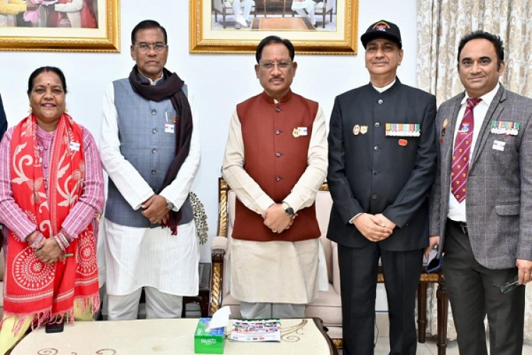 रायपुर : राष्ट्र की सुरक्षा में निरंतर तैनात हमारे सैन्य जवानों का योगदान अतुलनीय : मुख्यमंत्री श्री विष्णु देव साय