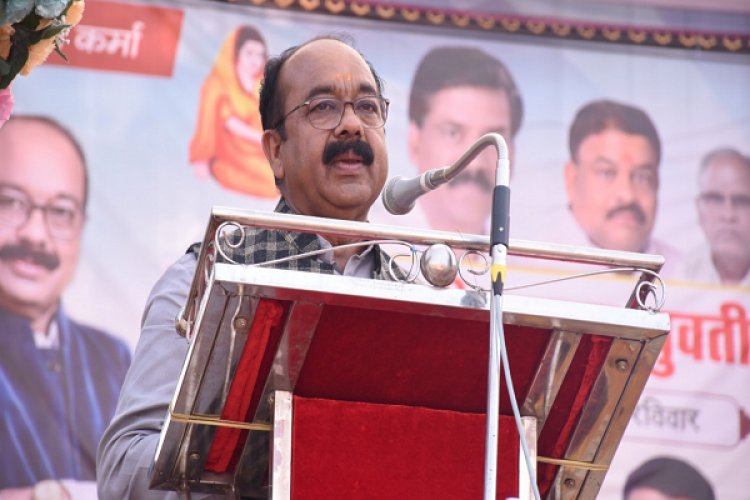 रायपुर : उप मुख्यमंत्री श्री अरूण साव राज्य स्तरीय युवक-युवती परिचय सम्मेलन एवं शपथ ग्रहण समारोह में हुए शामिल