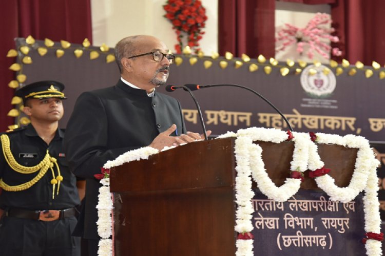 रायपुर : लोकतांत्रिक ढांचे में कैग की सर्वाेच्च भूमिका -श्री रमेन डेका